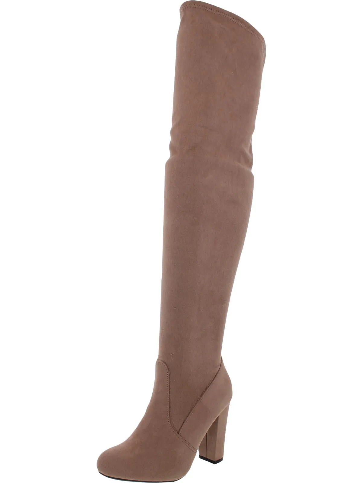 003205 Womens Suede Tall Knee-High Boots