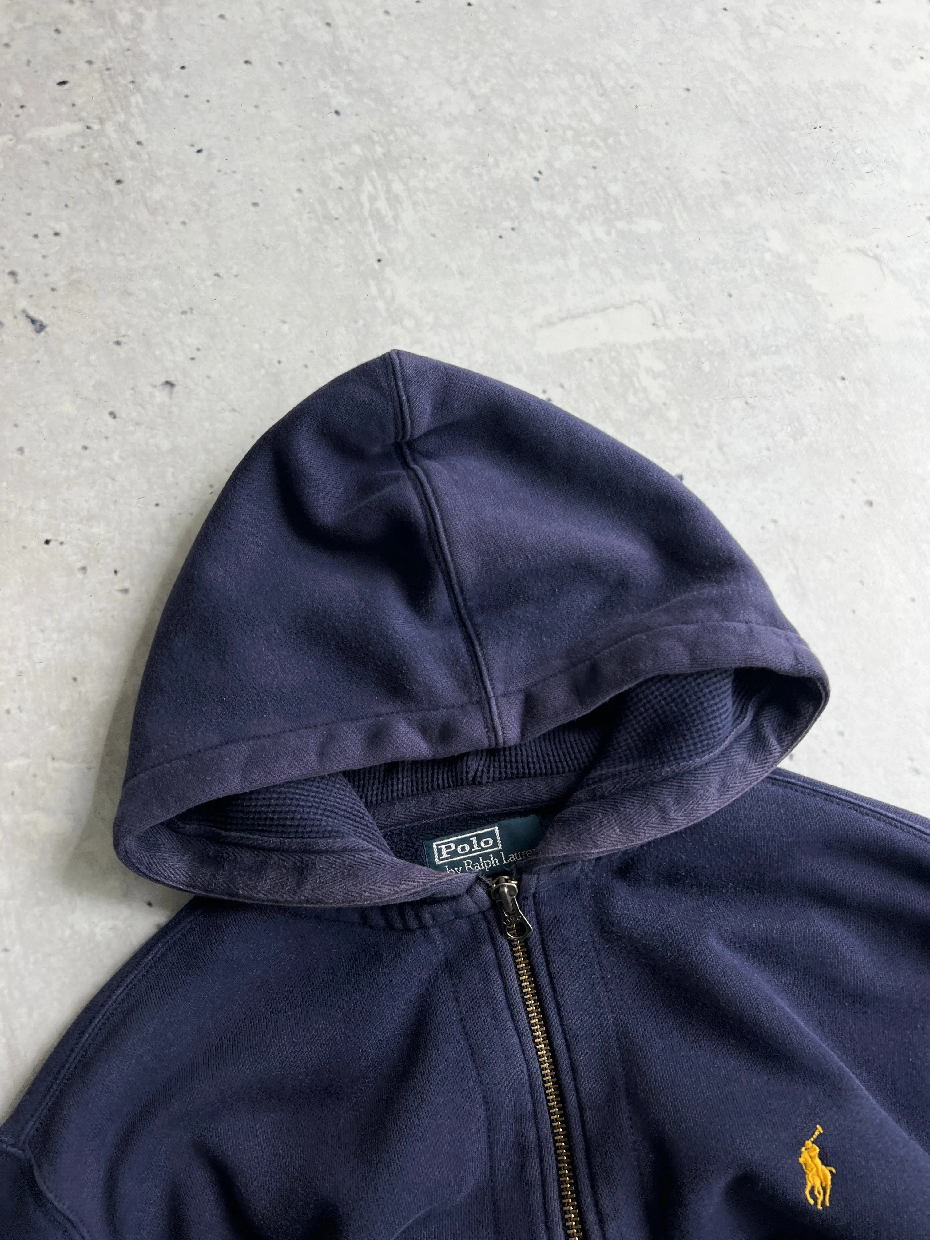 90's Ralph Lauren heavyweight Zip Up Hoodie (L)