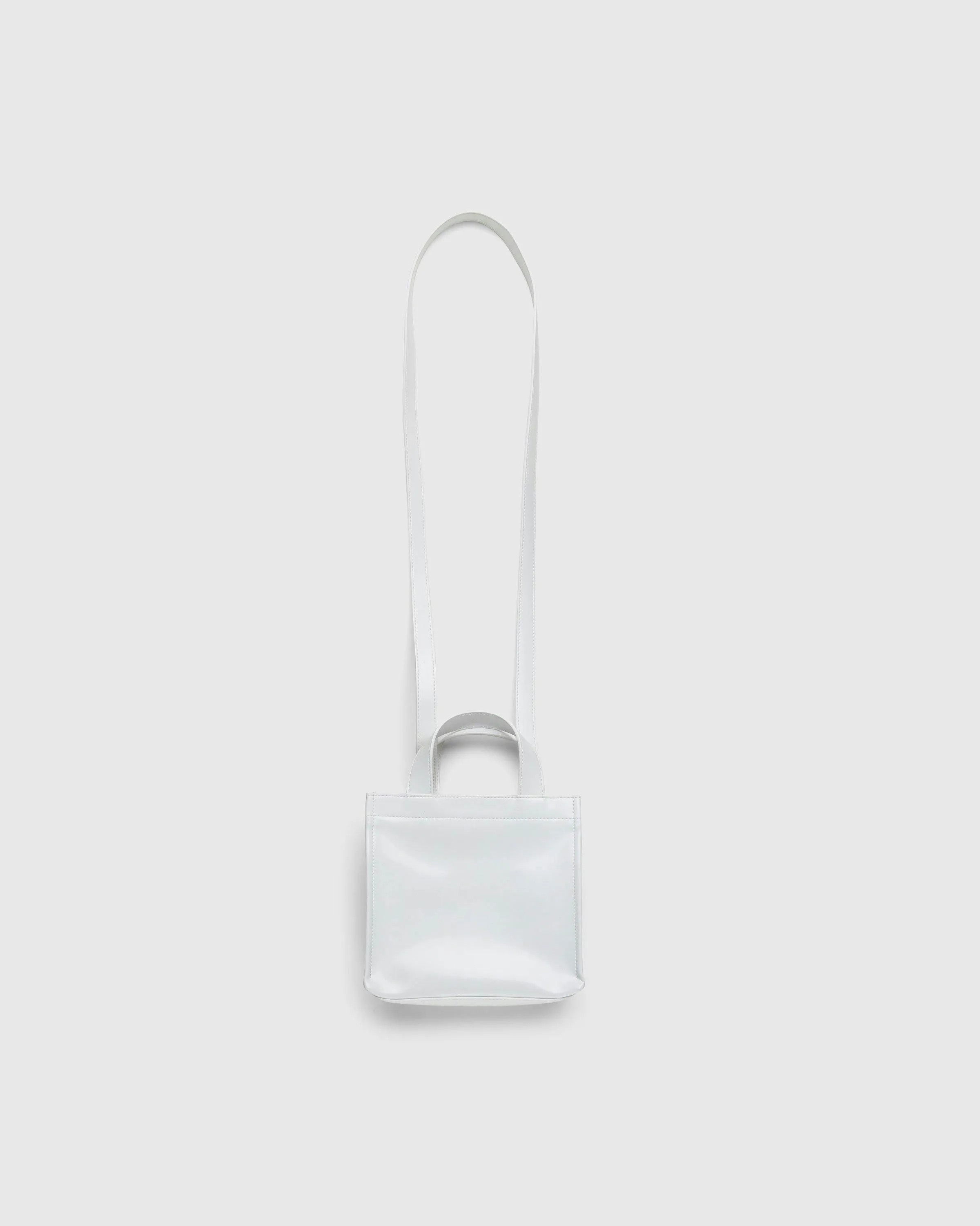 Acne Studios – Mini Logo Tote Bag White | Highsnobiety Shop