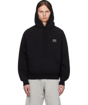 AMI PARIS Black 'Ami Alexandre Mattiussi' Hoodie