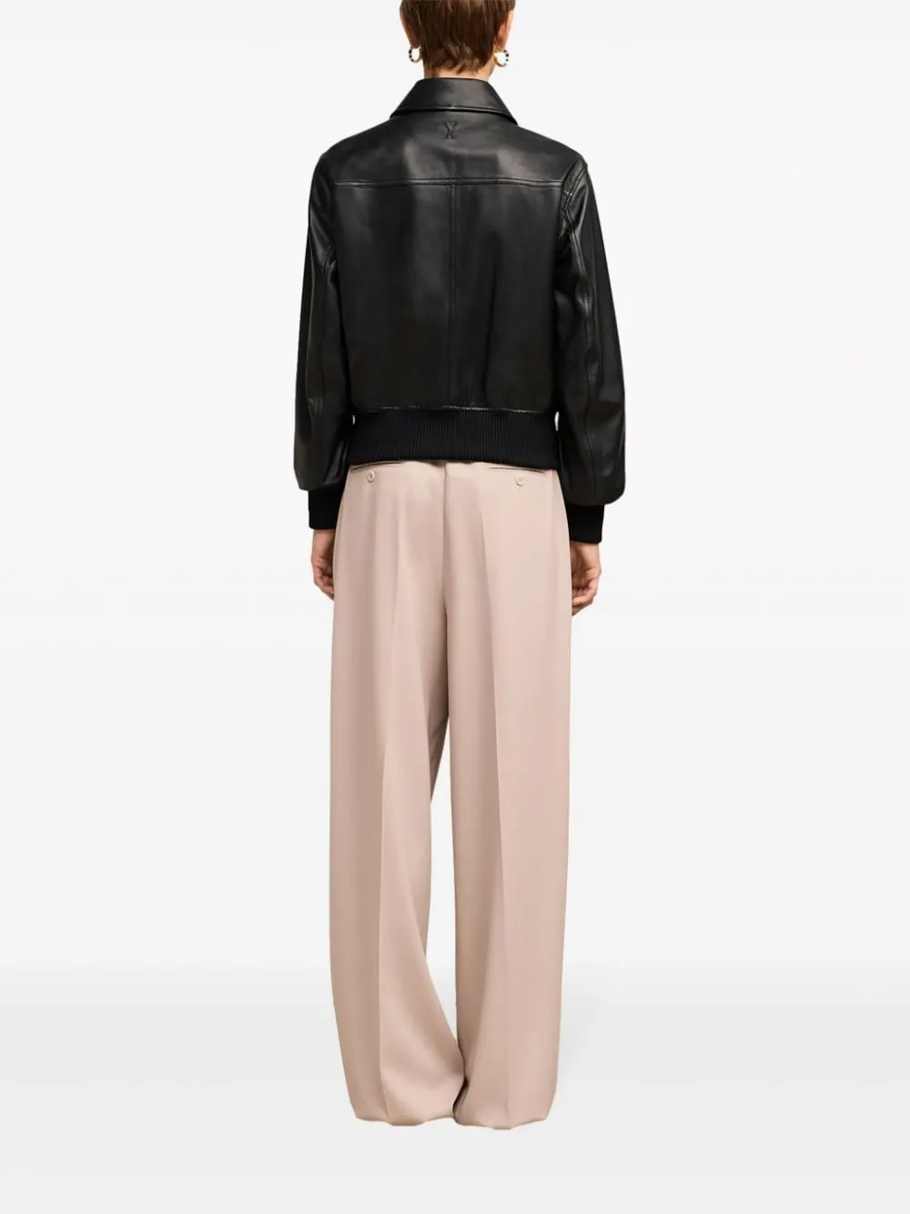 AMI Paris - Blouson black Cuir