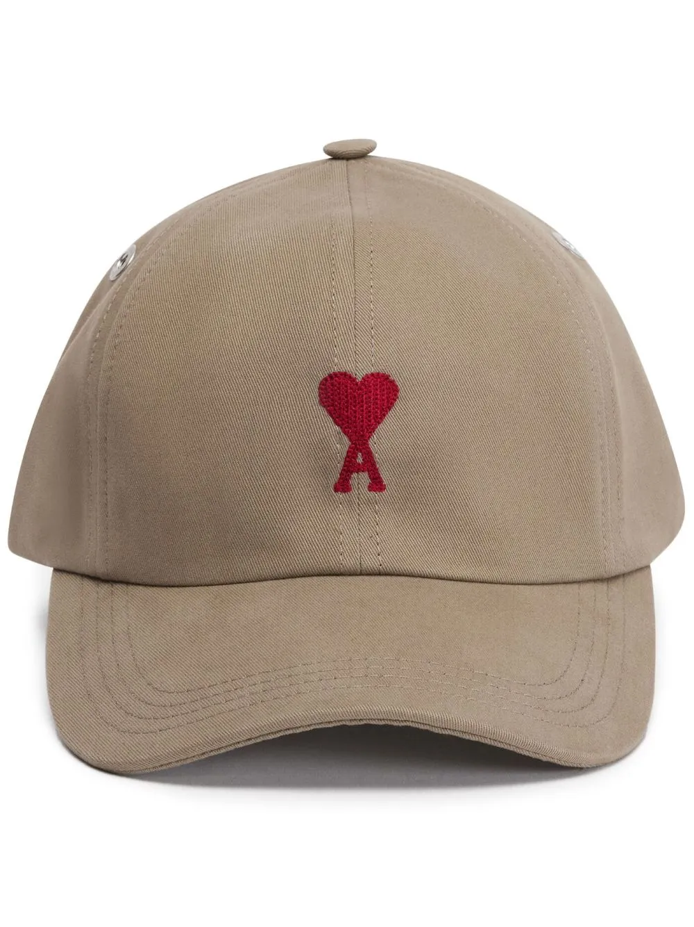 AMI Paris - Casquette beige Ami de Coeur