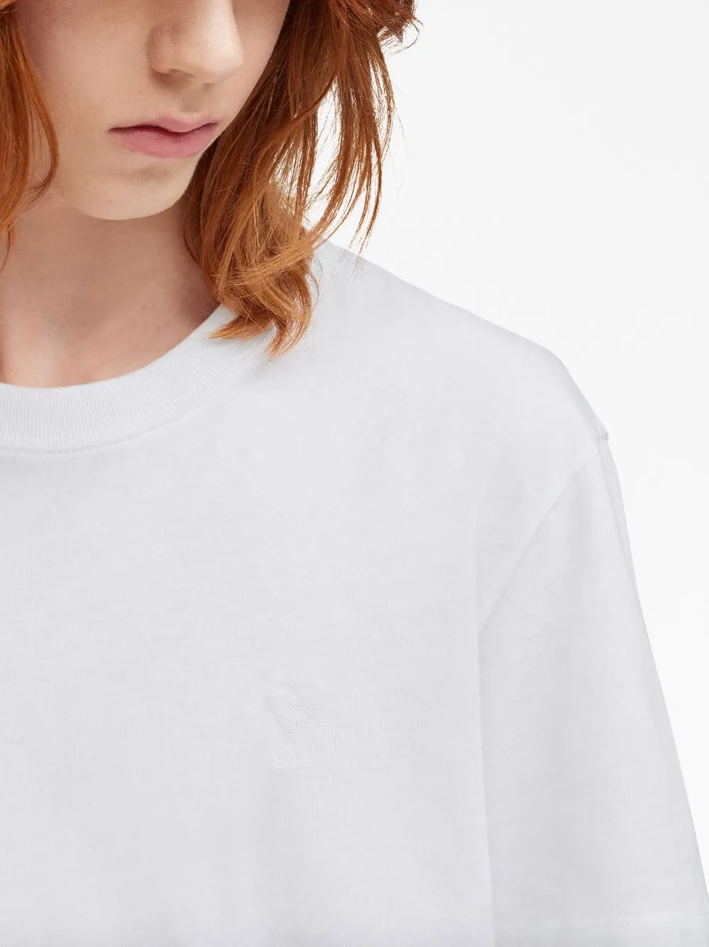 AMI Paris - T-Shirt white coton