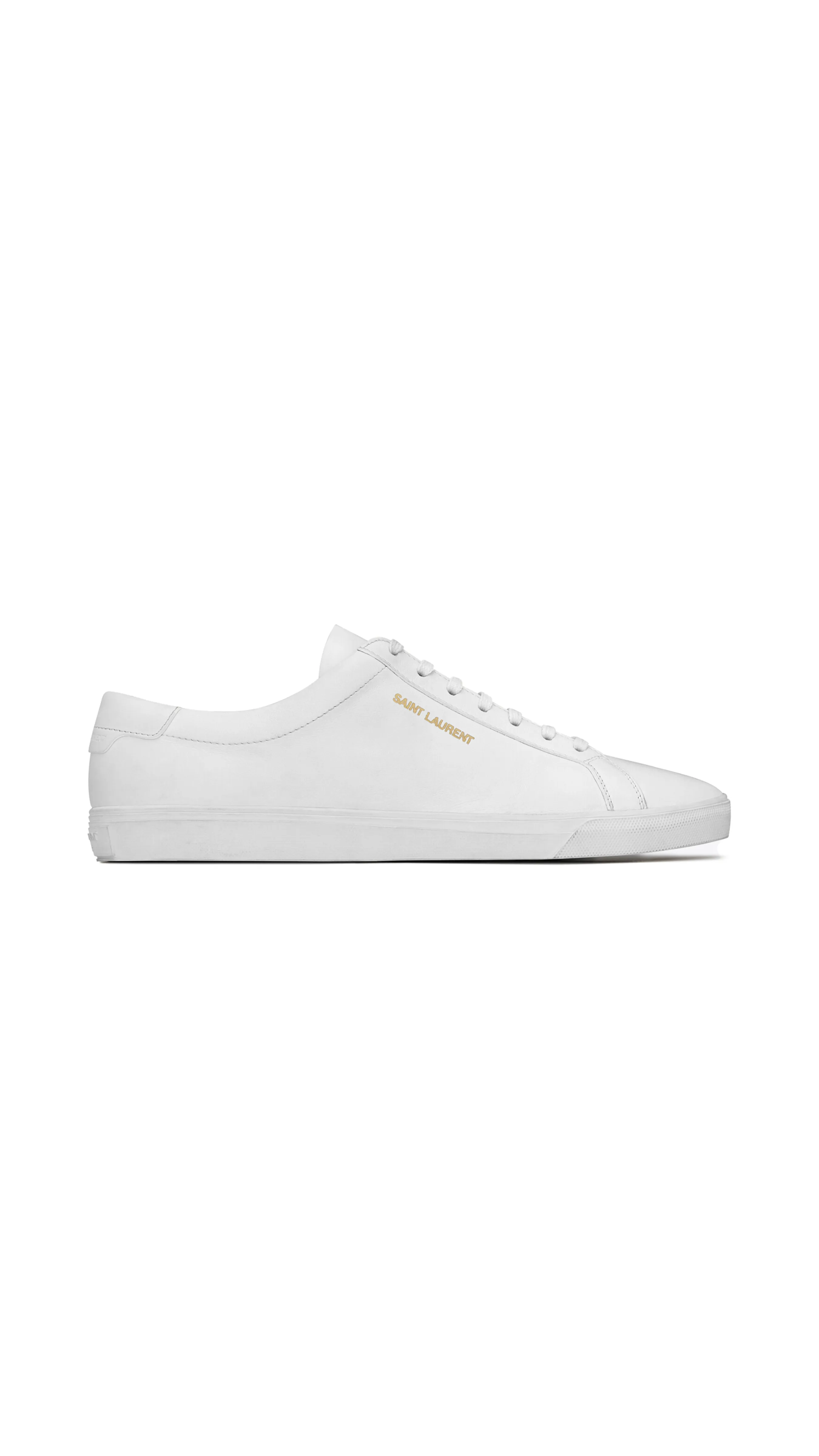 Andy Sneaker in Leather - Optic White