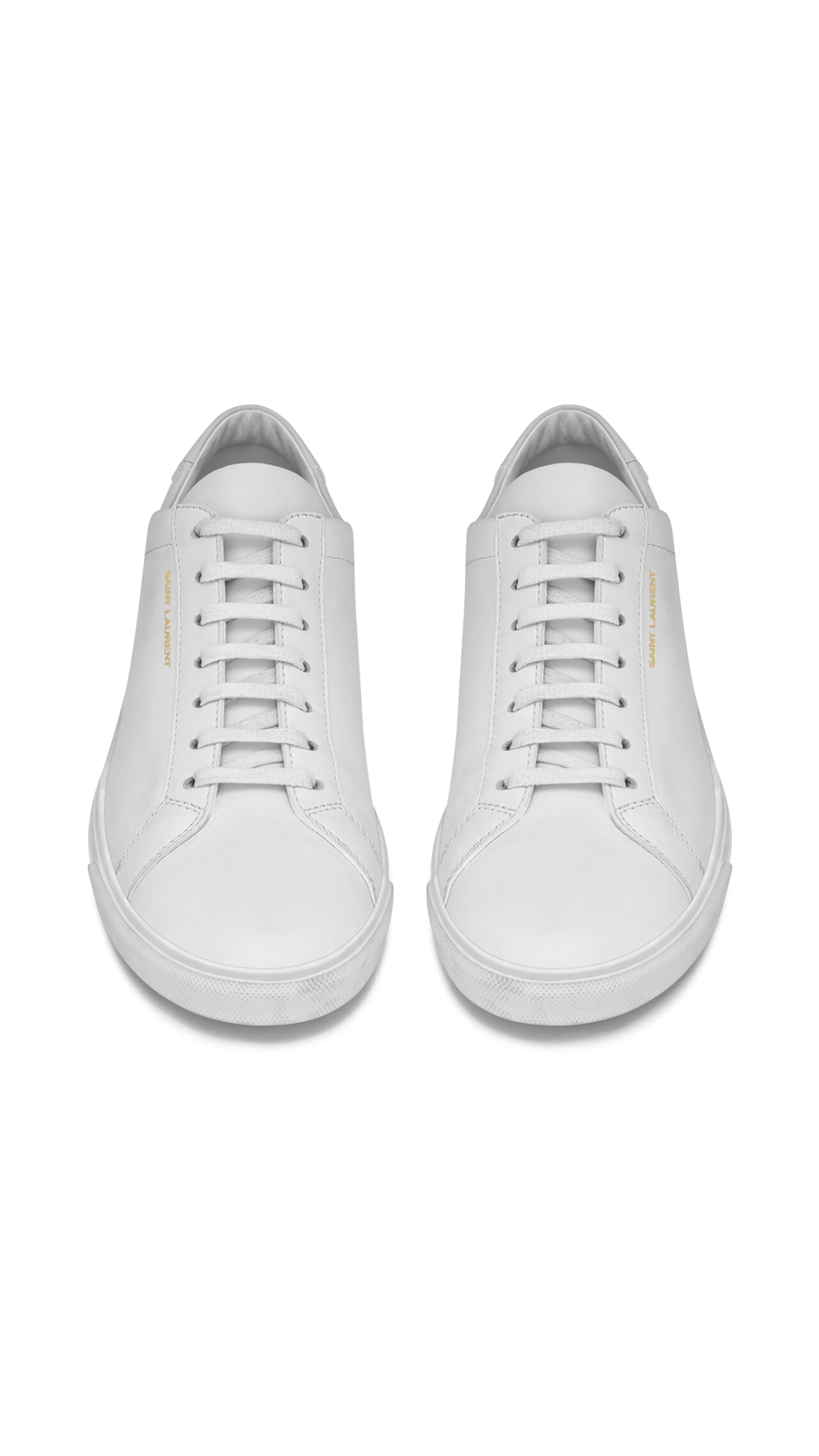 Andy Sneaker in Leather - Optic White