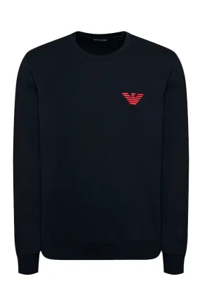 Armani Sweatshirt Emporio Logo Black