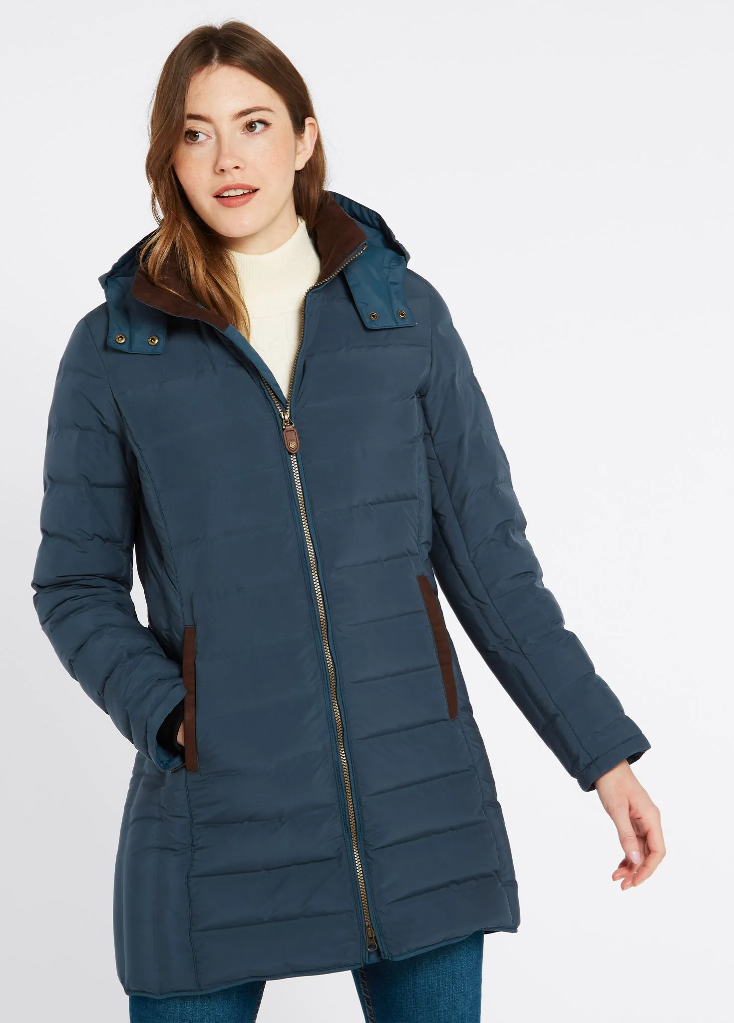 Ballybrophy Quilted Jacket - Steel