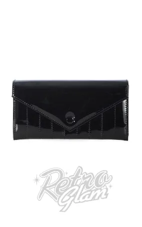 Banned Maggie May Quilted Wallet in Black