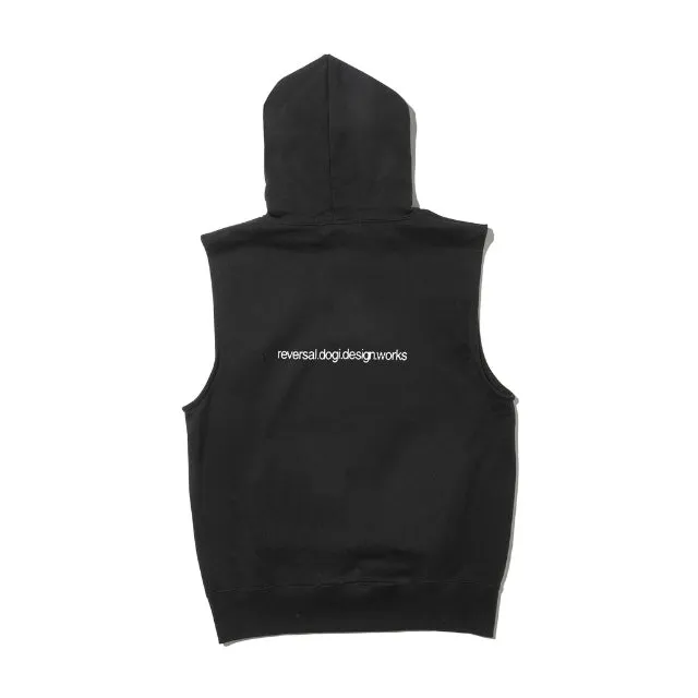 Big Mark Sleeveless Hoodie