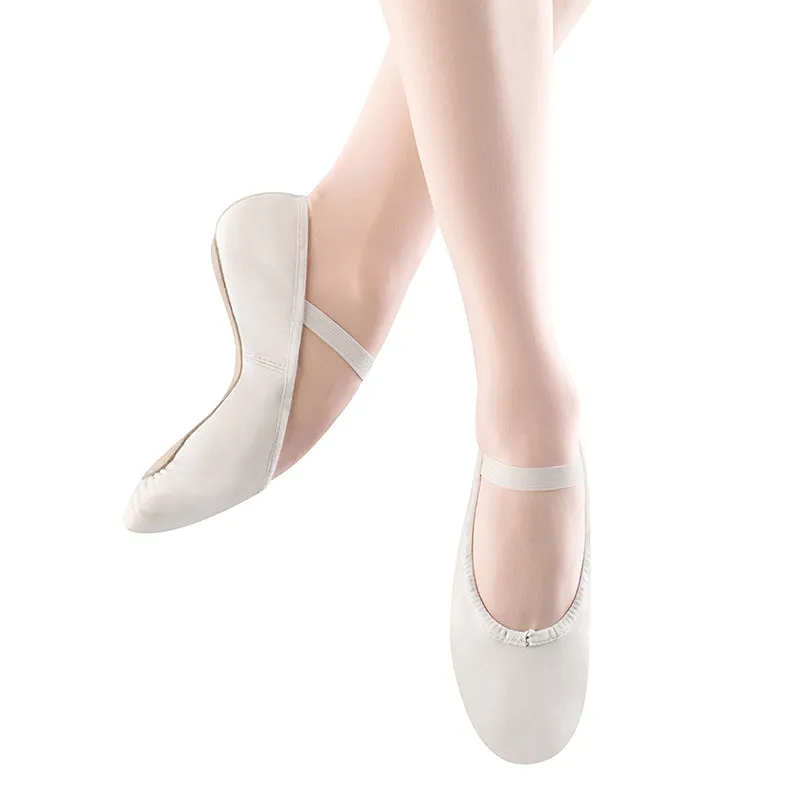 Bloch Dansoft Adult Ballet Slippers - White