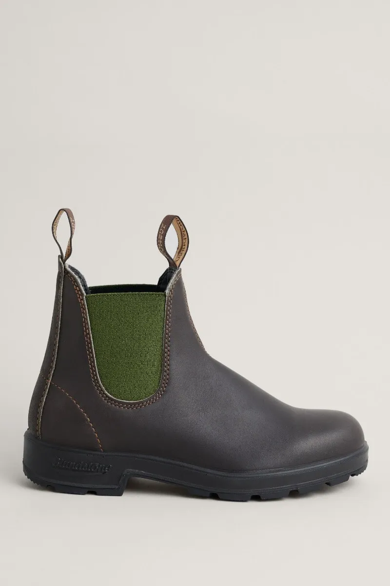 Blundstone Boots in Stout Brown and Olive #519