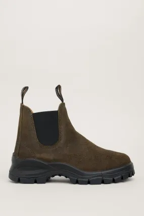 Blundstone Leather Boots In Olive