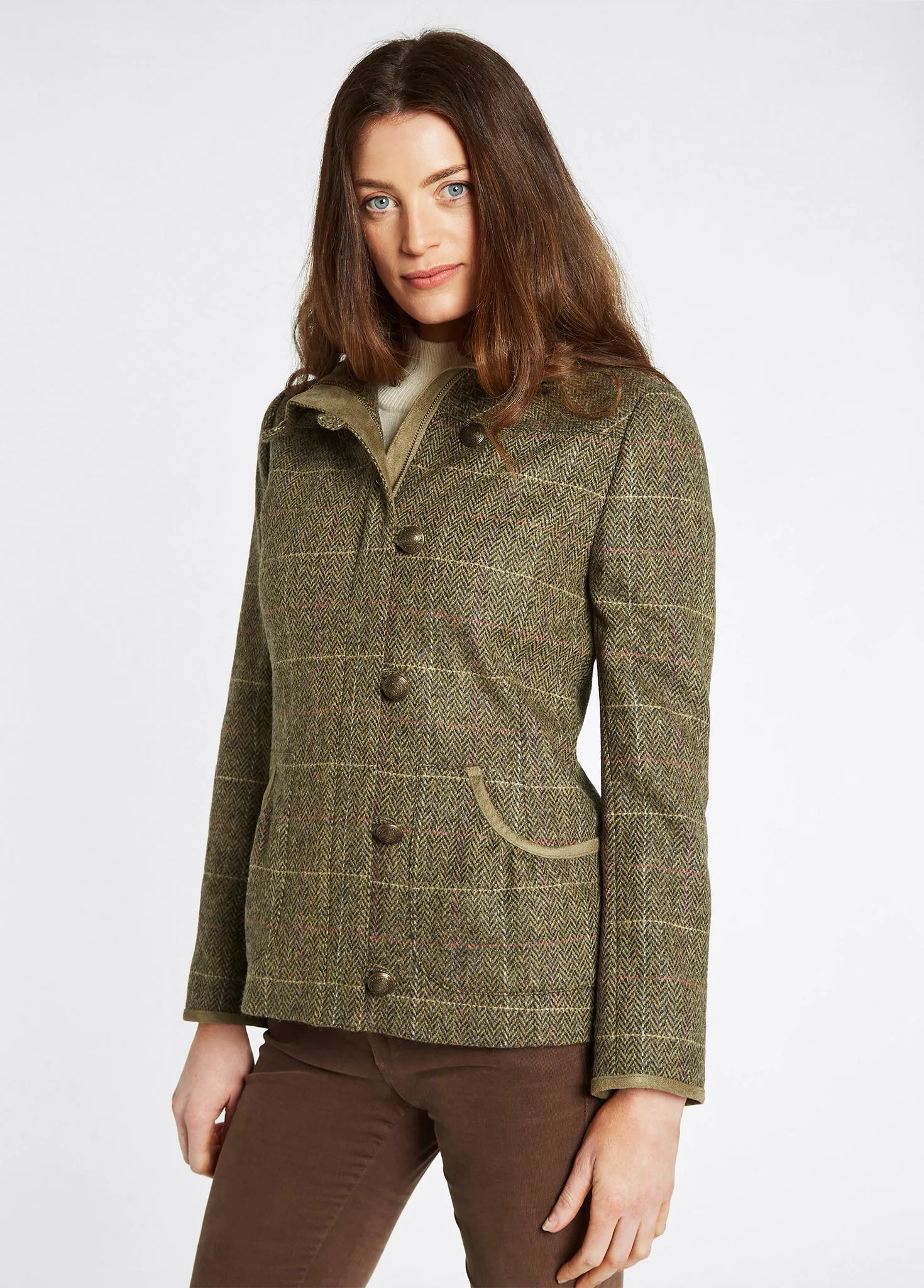 Bracken Tweed Jacket - Thistle