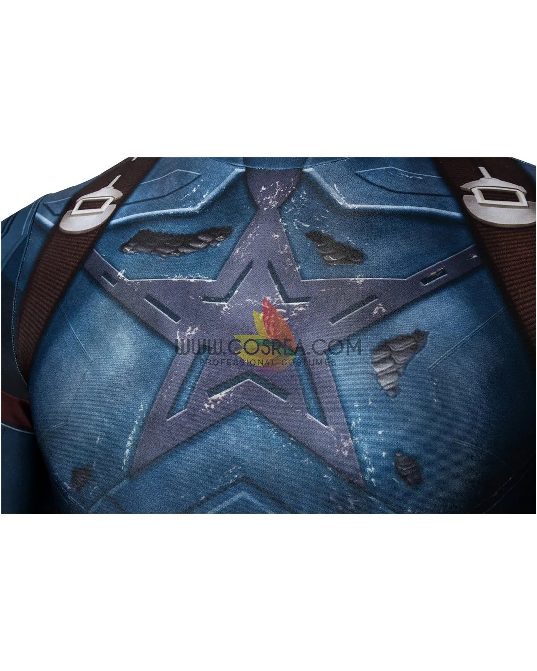 Captain America Infinity War Digital Printed Cosplay Costume