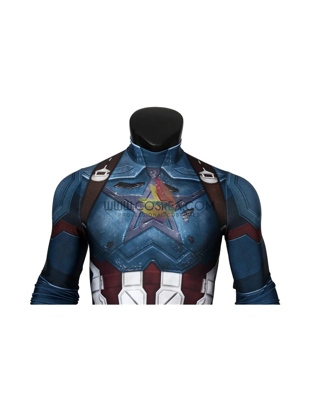 Captain America Infinity War Digital Printed Cosplay Costume