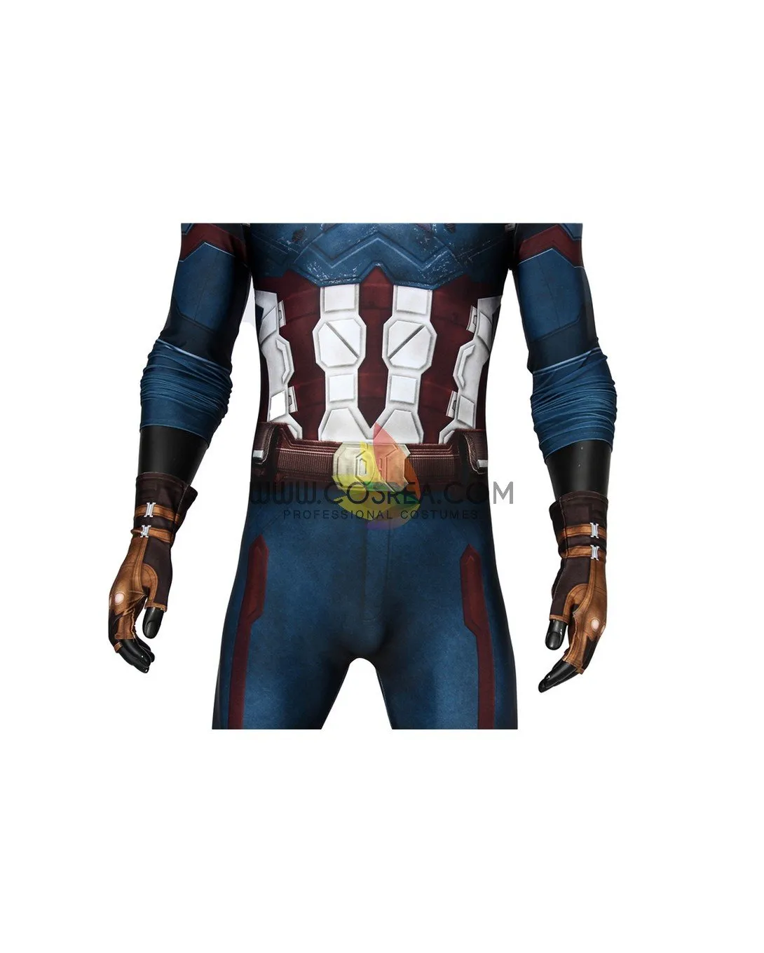 Captain America Infinity War Digital Printed Cosplay Costume