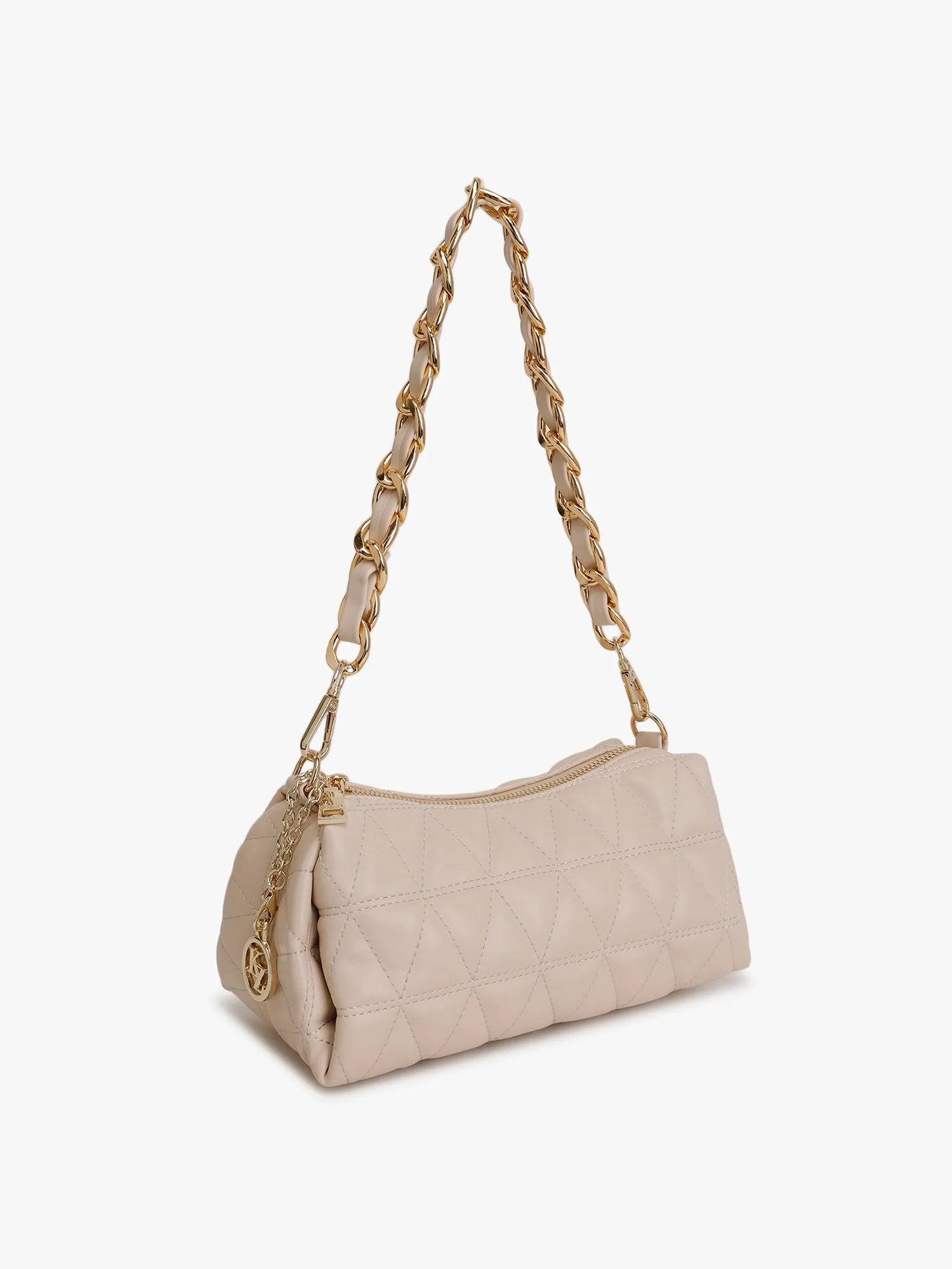 Chain Strap Quilted Shoulder Bag