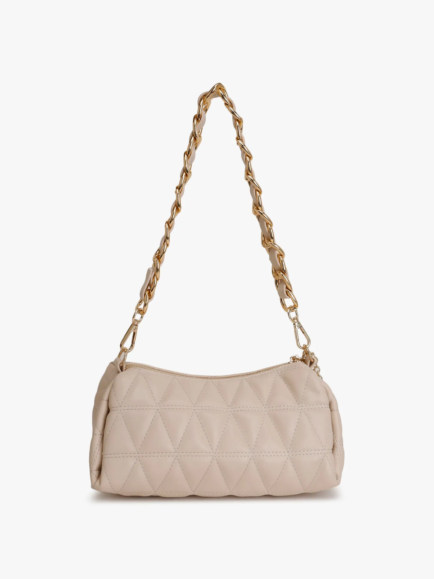 Chain Strap Quilted Shoulder Bag