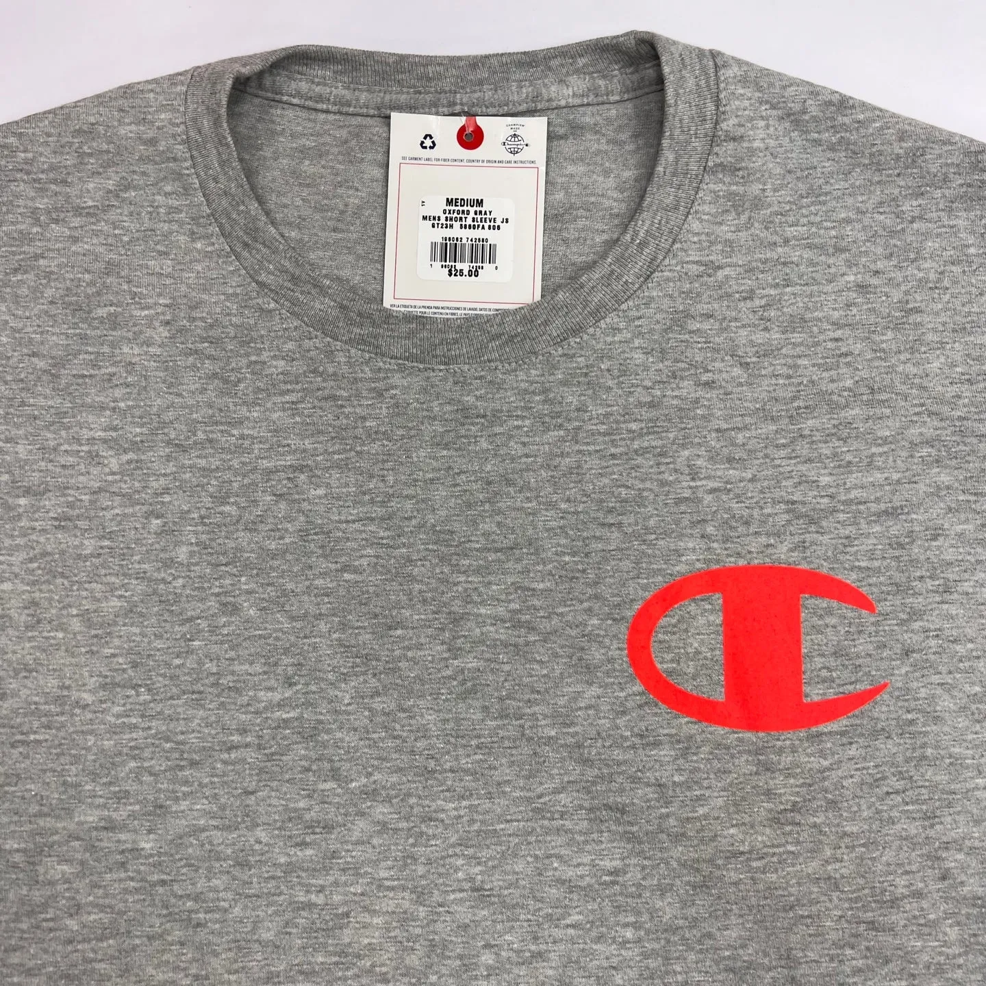 Champion Logo Graphic Print T-Shirt