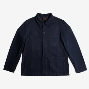 Chore Jacket - Cotton Herringbone - Navy