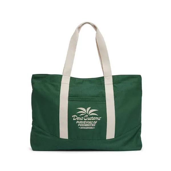 Deus Ex Machina Coast Tote Bag - Forest Green