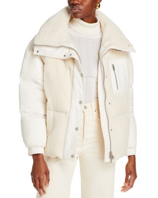 Elmira Sherpa Down Puffer Jacket