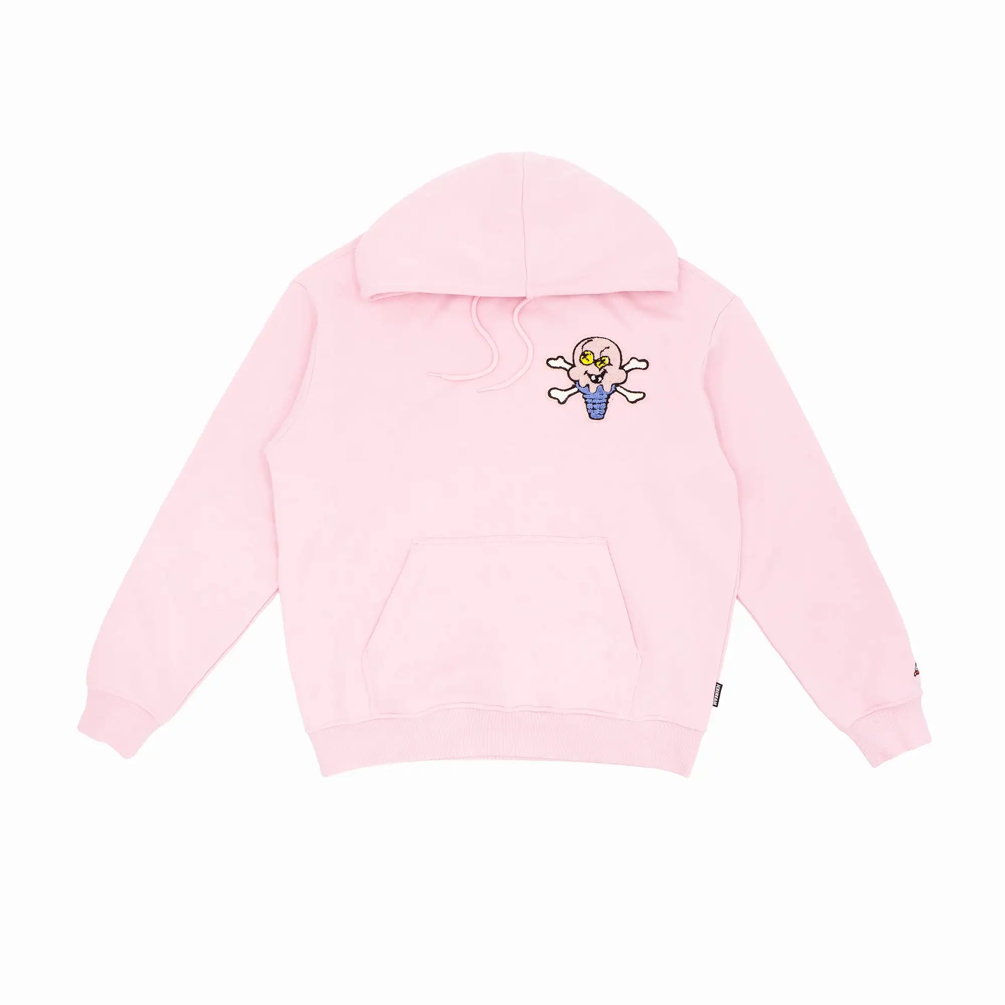 EMB ICECREAM HOODIE 'PINK'