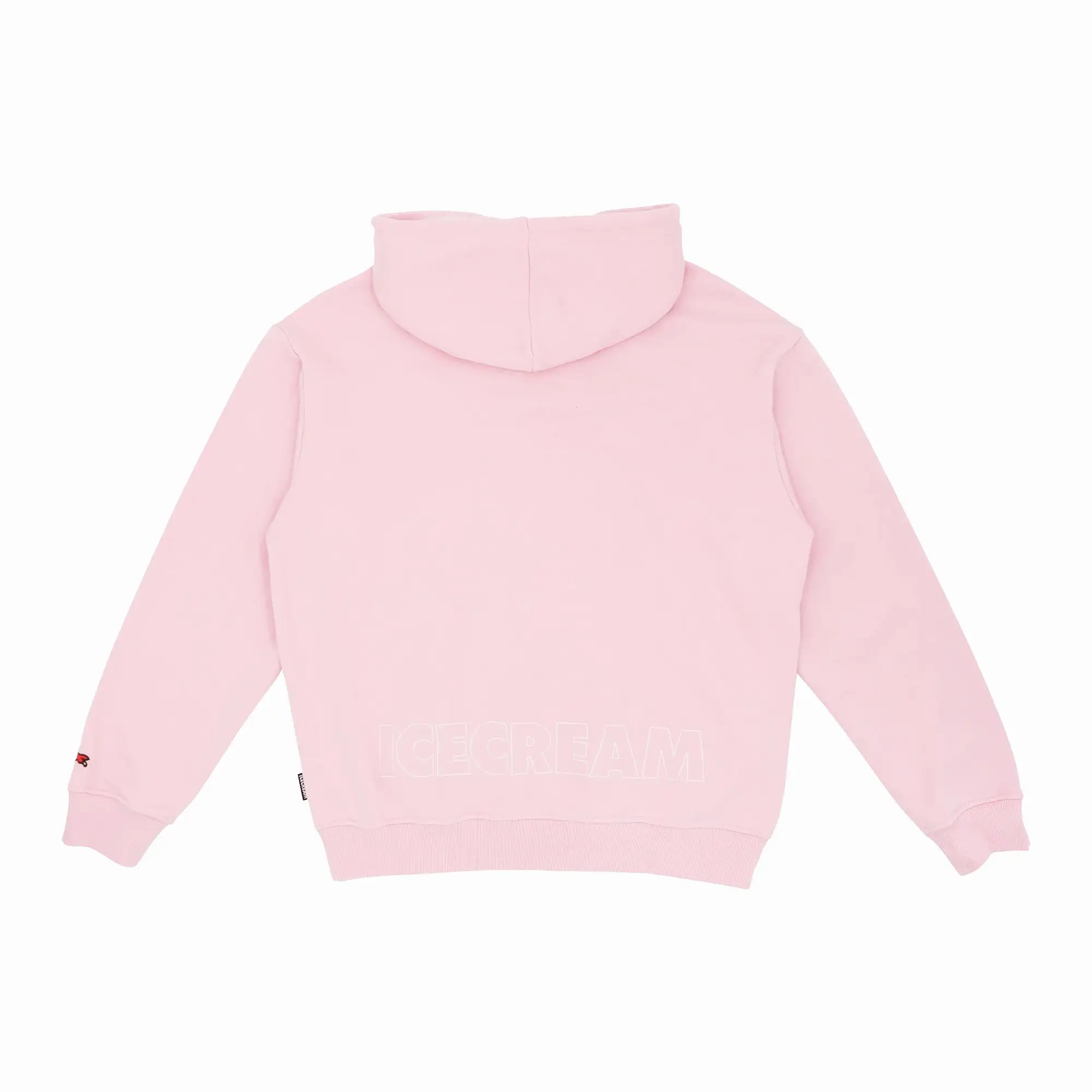 EMB ICECREAM HOODIE 'PINK'