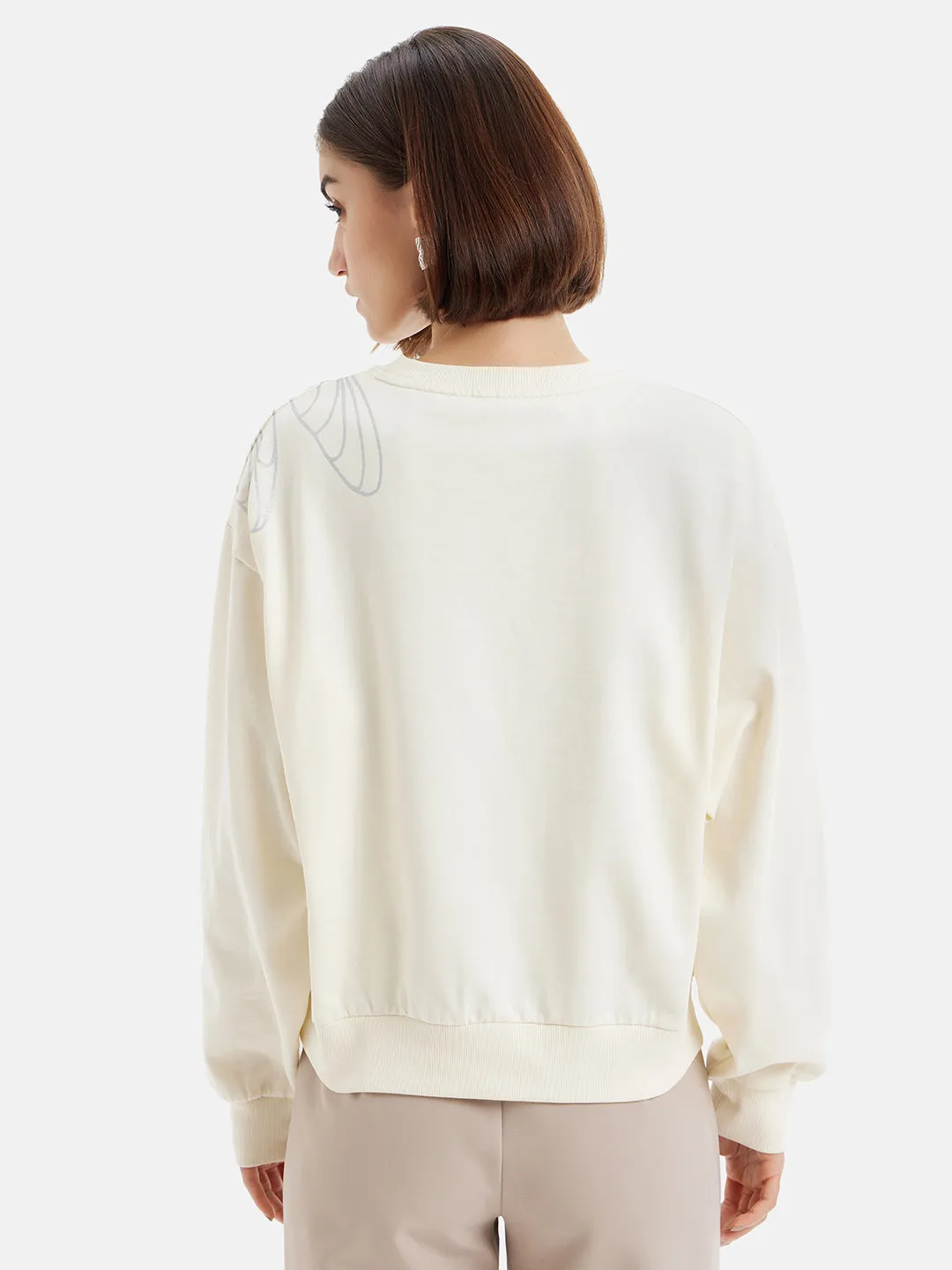 Embellished Dragonfly Sweatshirt