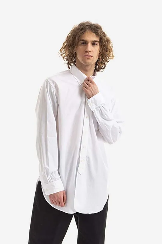 Engineered Garments cotton shirt men's white color