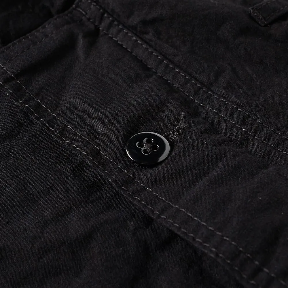 Engineered Garments Fatigue PantBlack 7.5oz Denim