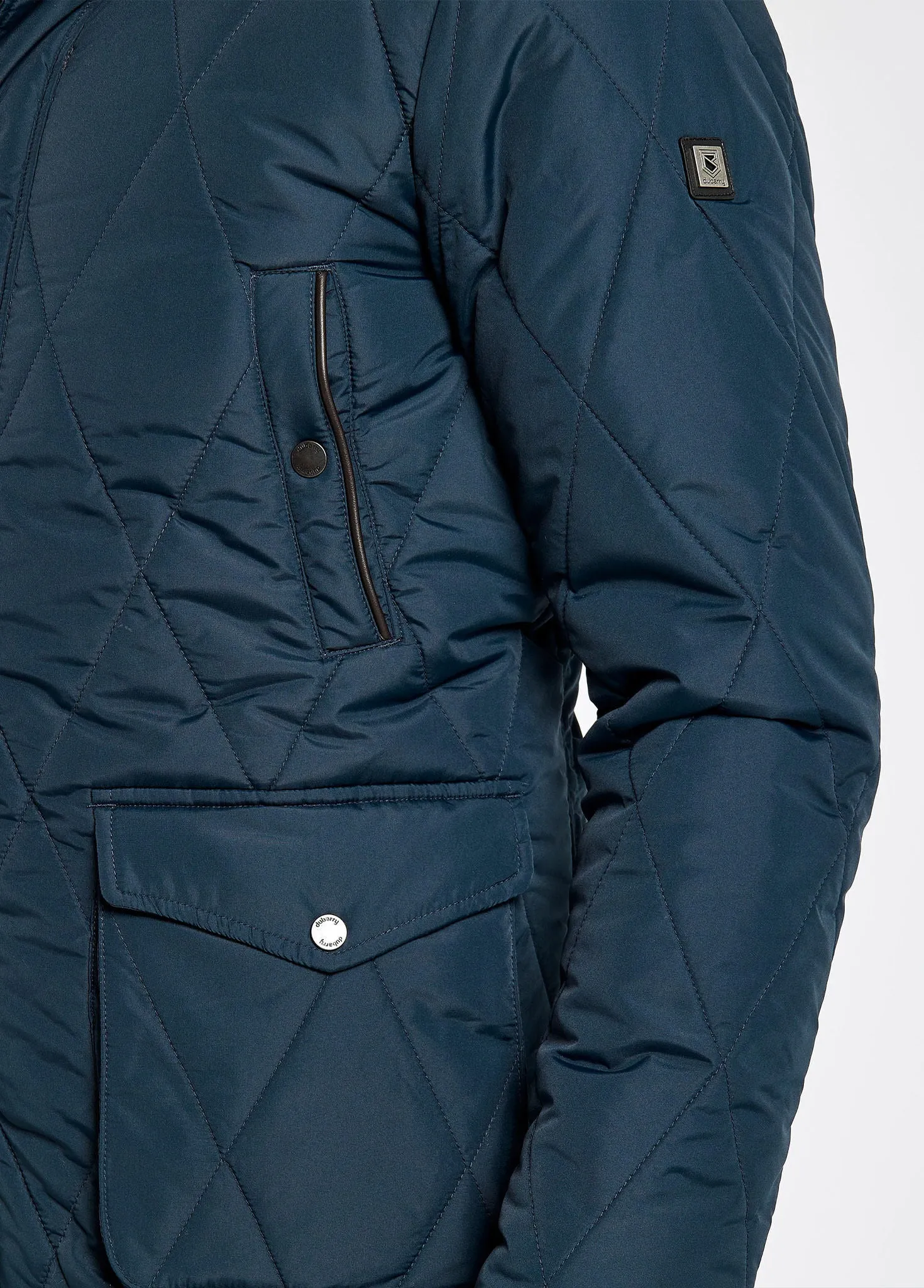 Farmley Men’s Quilted Jacket - Navy