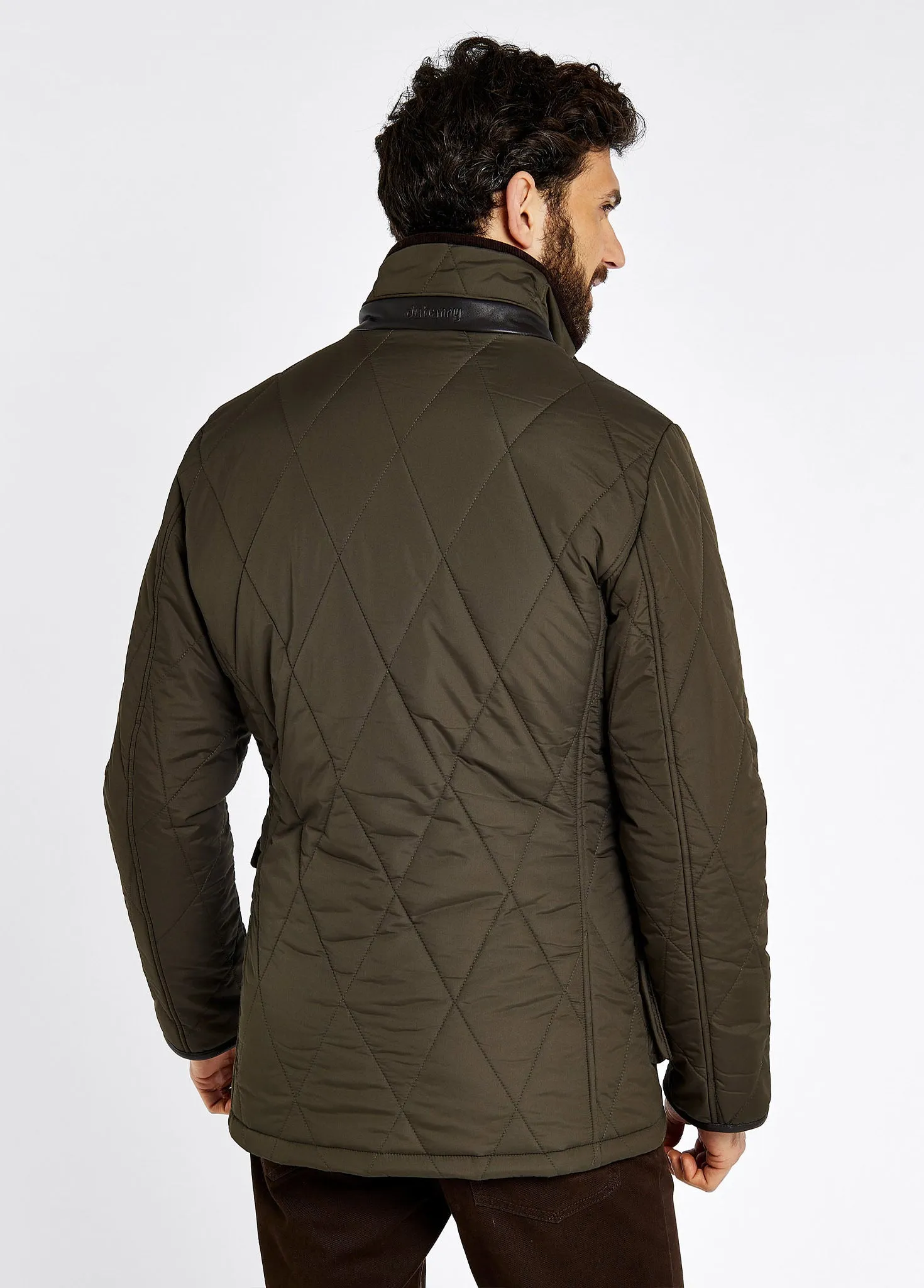 Farmley Men’s Quilted Jacket - Olive