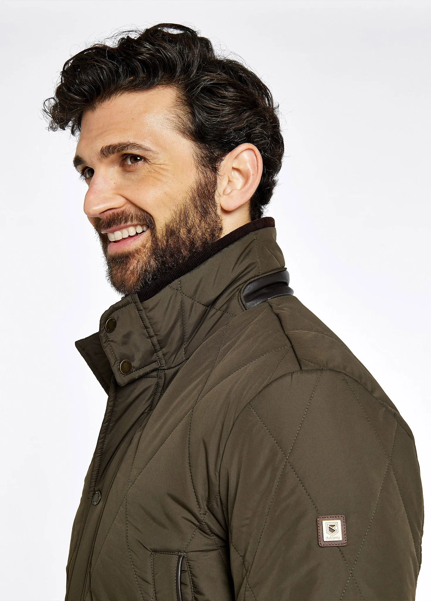 Farmley Men’s Quilted Jacket - Olive