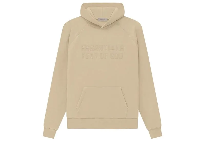 Fear of God Essentials Hoodie Sand