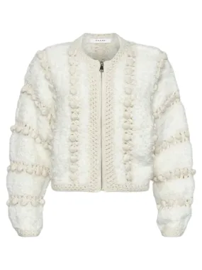 Frame Pom Pom Cardi in Cream