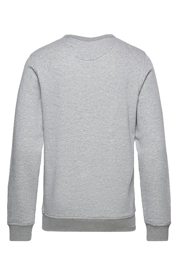 GANT Gold Shield Crew Sweatshirt Grey