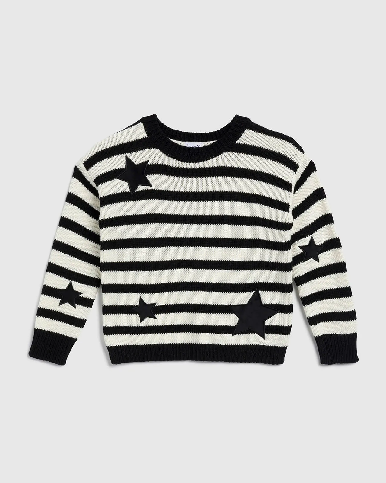 Girls Stripes & Stars Sweater