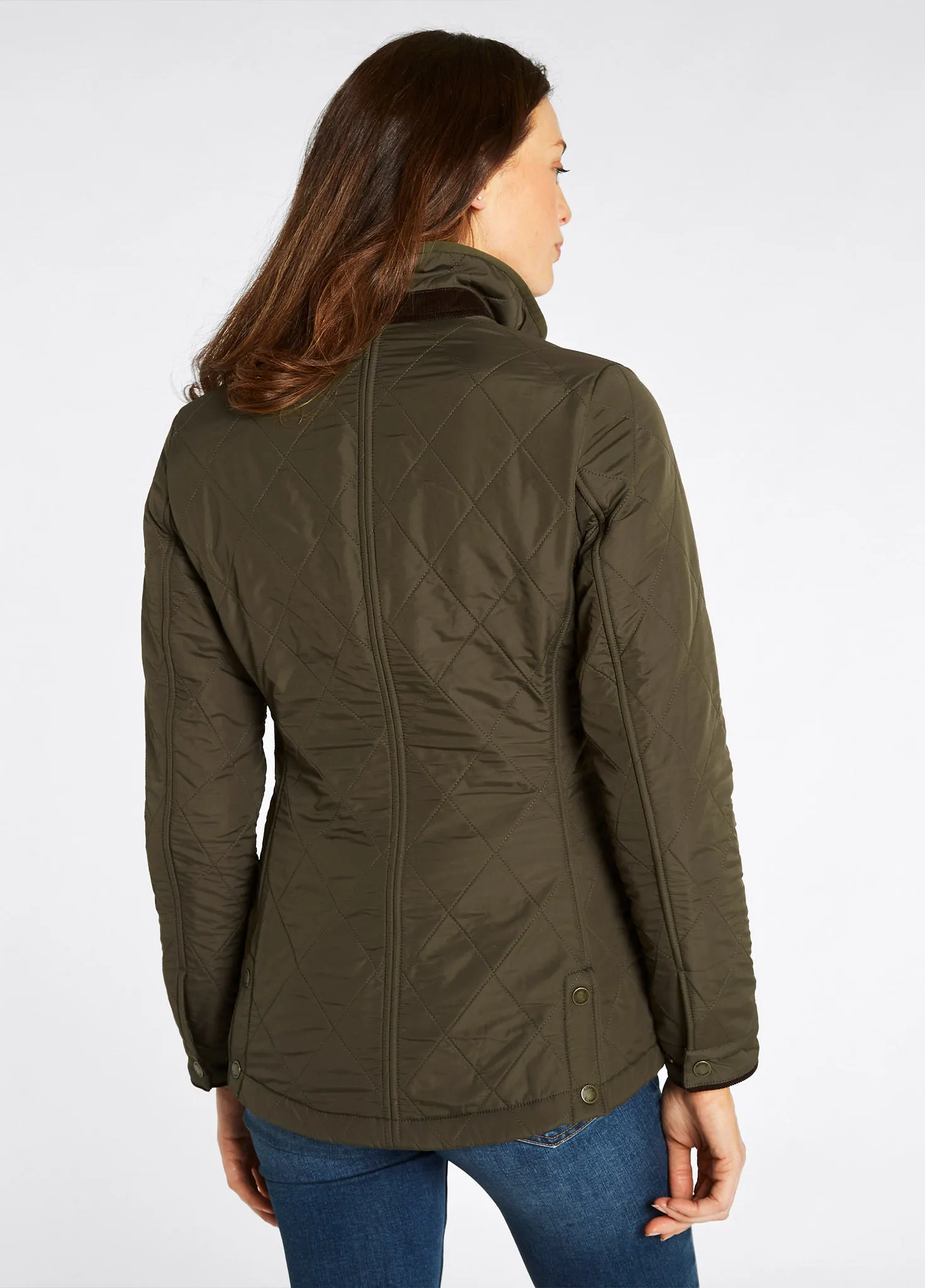 Glenfarne Women’s Quilted Jacket - Olive