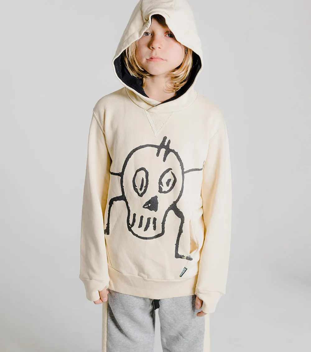 goofy skull hoodie