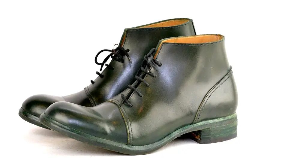 Half Boot  |  Olive cordovan