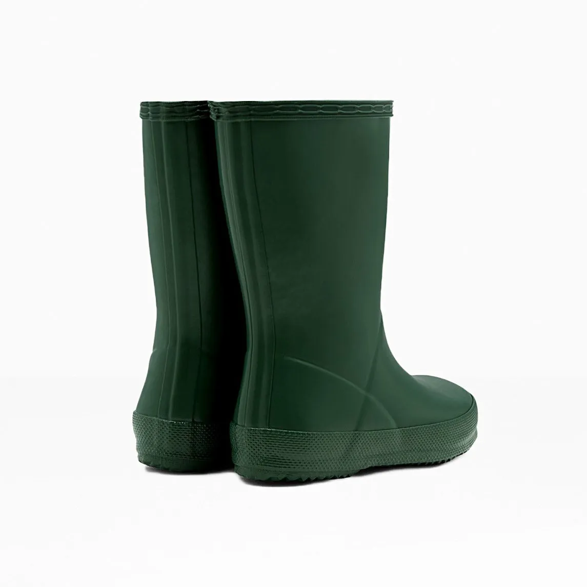 Hunter Kids First Classic Wellington Boot in Hunter Green