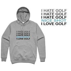 I HATE GOLF Hoodie