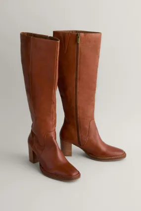 Ivy Walk Knee-Length Leather Boots