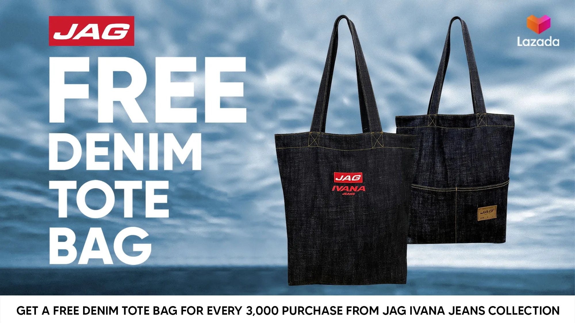 Jag Ivana Denim Tote Bag