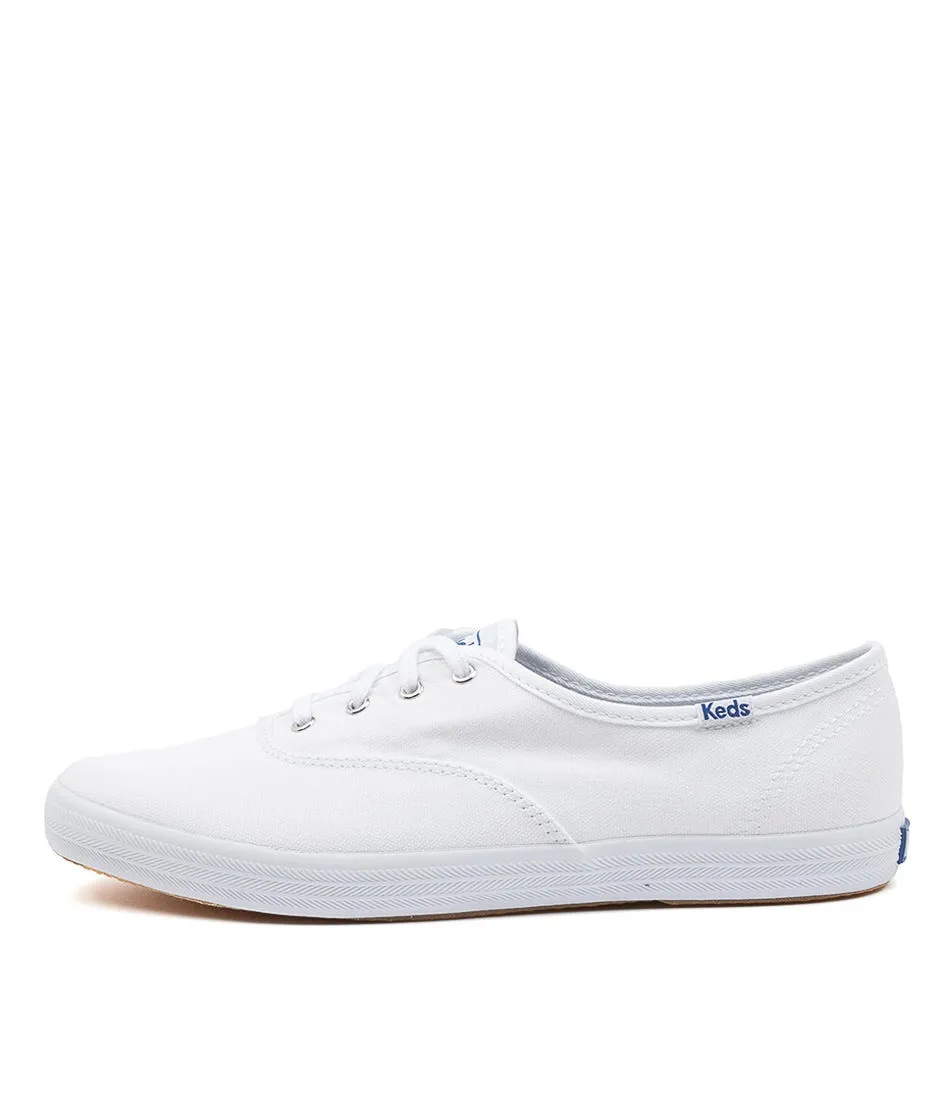 KEDS Champion White Canvas