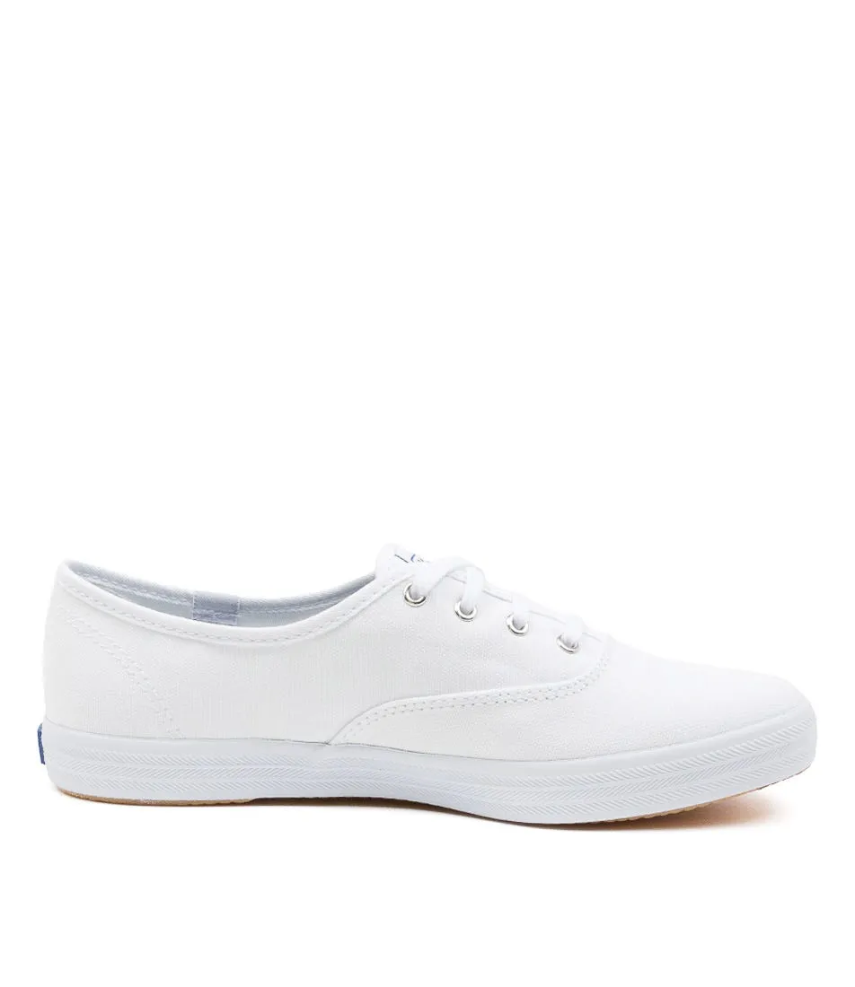 KEDS Champion White Canvas