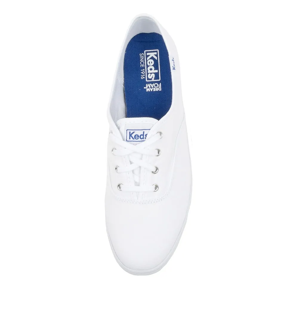 KEDS Champion White Canvas