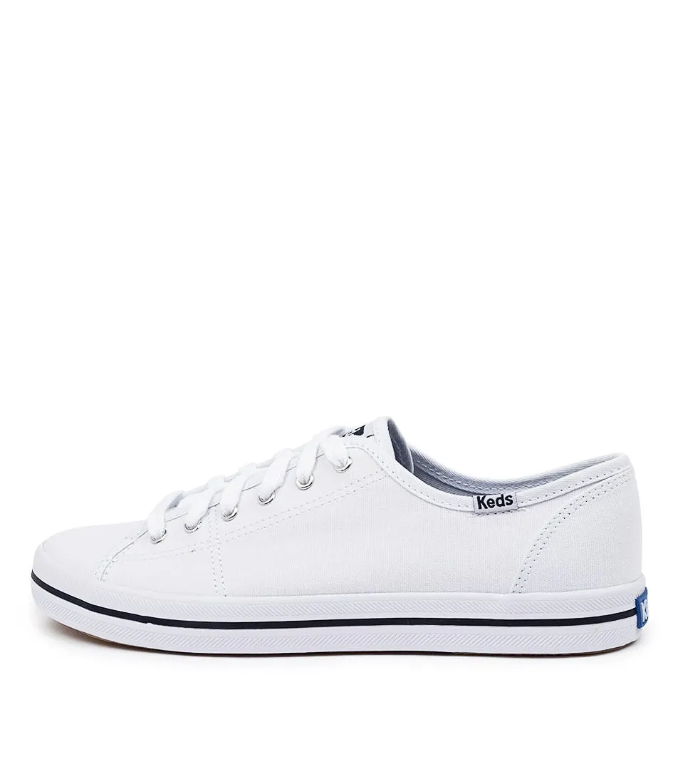 KEDS Kickstart Canvas White