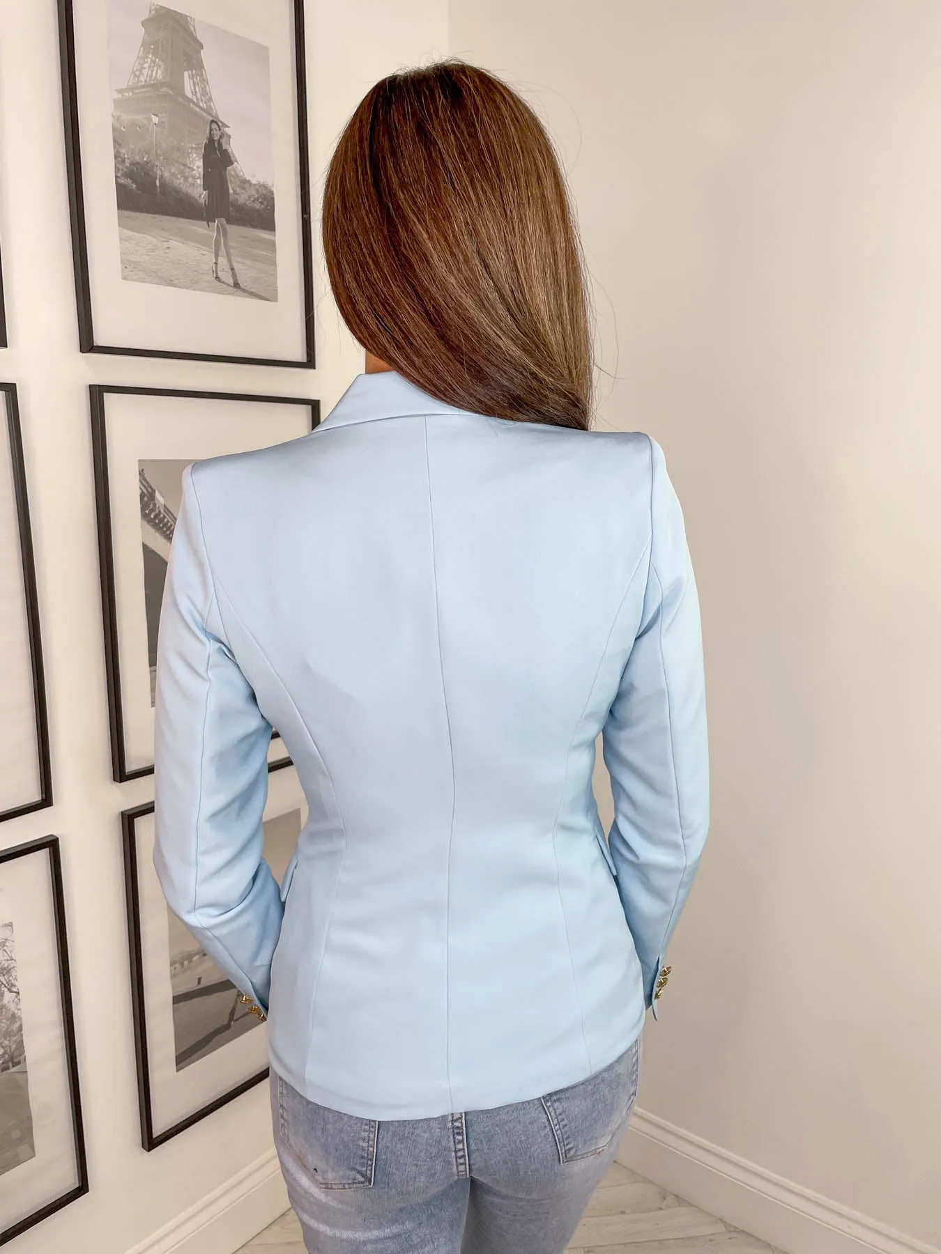 Kendall Blazer - Sky Blue